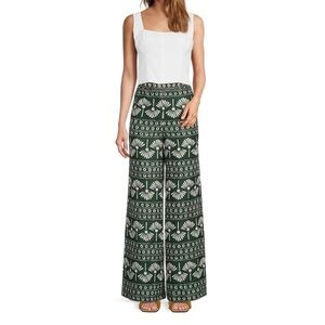 The Nat Note x Antonio Melani Coco Palm Print Pant